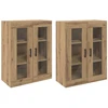 Sieniniai spintelės 2 pcs artisano ąžuolo 69,5 x 34 x 90 cm