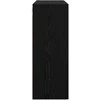 Sieniniai spintelės 2 pcs juoda ąžuolo 69,5 x 34 x 90 cm