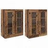 Sieniniai spintelės 2 pcs Sena mediena 69,5 x 34 x 90 cm