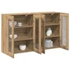 Sieniniai baldai 2 pcs Amatininkų ąžuolas 69,5 x 34 x 90 cm