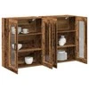 Sieniniai baldai 2 pcs Senovinis medis 69,5 x 34 x 90 cm
