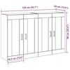 Sieniniai baldai 2 pcs Senovinis medis 69,5 x 34 x 90 cm