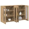 Sieniniai baldai 2 pcs Amatininkų ąžuolas 69,5 x 34 x 90 cm