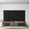 Sieninis galvūgalis 12 pcs Juodas 60 x 15 cm audinys