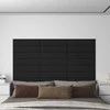 Sieninis galvūgalis 12 pcs Juoda 60 x 15 cm audinys