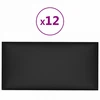 Sieninis galvūgalis 12 pcs 60 x 30 cm Juodas audinys