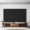 Sieninis galvūgalis 12 pcs Juoda 90 x 15 cm audinys