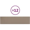 Sieninis galvūgalis 12 pcs Kapučino 60 x 15 cm audinys