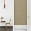 Sieninis galvūgalis 12 pcs Kapučino 90 x 30 cm Dirbtinė oda