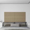 Sieninis galvūgalis 12 pcs Kapučino 90 x 30 cm Dirbtinė oda