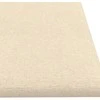 Sieninis galvūgalis 12 pcs Kreminė 60 x 15 cm audinys