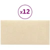 Sieninis galvūgalis 12 pcs Kreminė 60 x 30 cm audinys