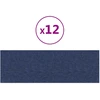 Sieninis galvūgalis 12 pcs Mėlyna 90 x 30 cm audinys