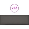 Sieninis galvūgalis 12 vnt. 90 x 30 cm Pilka audinys