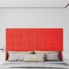 Sieninis galvūgalis 12 pcs Raudona 30 x 30 cm Dirbtinė oda