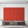 Sieninis galvūgalis 12 pcs Raudona 30 x 15 cm Dirbtinė oda