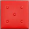 Sieninis galvūgalis 12 pcs Raudona 30 x 30 cm Dirbtinė oda