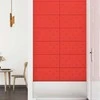 Sieninis galvūgalis 12 pcs Raudona 60 x 30 cm Dirbtinė oda