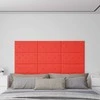Sieninis galvūgalis 12 pcs Raudona 60 x 30 cm Dirbtinė oda