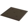 Sieninis galvūgalis 12 pcs Ruda 30 x 30 cm Dirbtinė oda