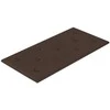 Sieninis galvūgalis 12 pcs Ruda 60 x 30 cm Dirbtinė oda