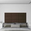 Sieninis galvūgalis 12 pcs Ruda 60 x 30 cm Dirbtinė oda