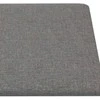 Sieninis galvūgalis 12 pcs Šviesiai pilka 60 x 30 cm audinys