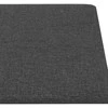 Sieninis galvūgalis 12 pcs Tamsiai pilka 90 x 30 cm audinys