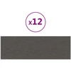 Sieninis galvūgalis 12 pcs Tamsiai pilka 90 x 30 cm audinys