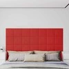 Sieninis galvūgalis 12 pcs Vyno raudona 30 x 30 cm Dirbtinė oda