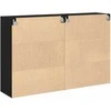 Sieniniai baldai 2 pcs Juodas ąžuolas 69,5 x 34 x 90 cm