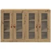 Sieniniai baldai 2 pcs Amatininkų ąžuolas 69,5 x 34 x 90 cm
