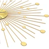 Sieninis laikrodis, auksinės spalvos, 70 cm, metalas