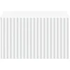Sieninis naktinis staliukas 2 pcs Balta 33 x 34,5 x 20 cm