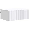 Sieninis naktinis staliukas 2 pcs Balta 49 x 34,5 x 20 cm