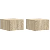 Sieninis naktinis staliukas 2 pcs Sonoma ąžuolas