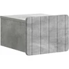 Sieninis naktinis staliukas Betono pilka 33 x 34,5 x 24 cm