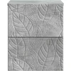 Sieninis naktinis staliukas Betono pilka 34,5 x 33 x 40 cm