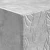 Sieninis naktinis staliukas Betono pilka 49 x 34,5 x 20 cm