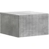Sieninis naktinis staliukas Betono pilka 33 x 34,5 x 20 cm