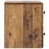 Sieninis naktinis staliukas Sendintos medienos Apdirbta mediena