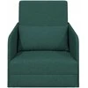 Sofa lova Tamsiai žalia 65 x 80 x 83 cm audinys