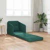 Sofa lova Tamsiai žalia 65 x 80 x 83 cm audinys