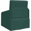 Sofa lova Tamsiai žalia 65 x 80 x 83 cm audinys