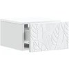 Sieninis šoninis staliukas 2 pcs Balta 34,5 x 33 x 20 cm