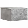 Sieninis šoninis staliukas 2 pcs Betono pilka 34,5 x 33 x 20 cm