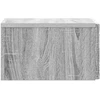 Sieninis šoninis staliukas 2 pcs Pilka Sonoma 34,5 x 33 x 20 cm