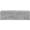 Sieninis šoninis staliukas Betono pilka 87,5 x 34,5 x 17 cm
