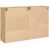 Sieniniai baldai 2 pcs Amatininkų ąžuolas 69,5 x 34 x 90 cm