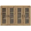 Sieniniai baldai 2 pcs Amatininkų ąžuolas 69,5 x 34 x 90 cm